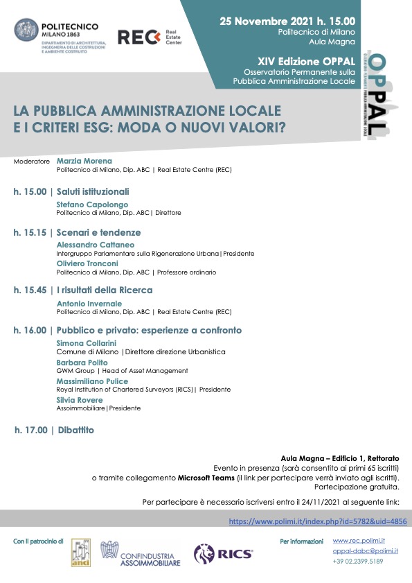 La Pubblica Amministrazione Locale e i criteri ESG: moda o nuovi valori?